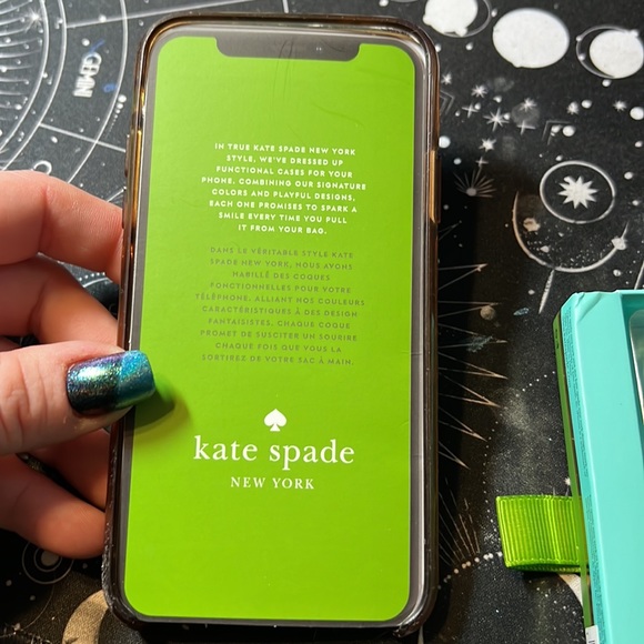 Kate Spade New York Floral Phone Case with Popsocket iPhone XS & iPhone X - Picture 6 of 8